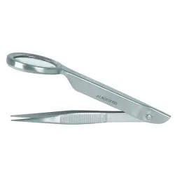 Pincet met vergrootglas 9,0 cm